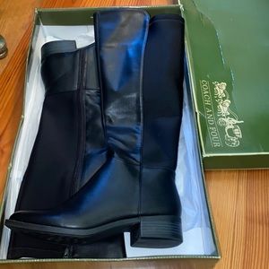 Coach and Four: Black Turner Boots